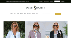 Desktop Screenshot of jacketsociety.com